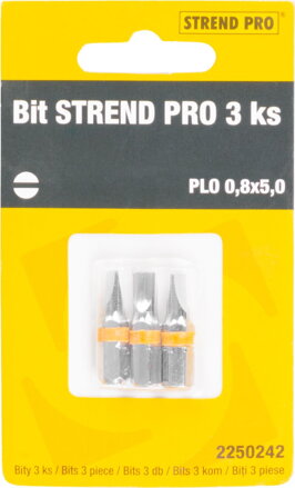 Bit STREND PRO, PLO 0,8x5,0, bal. 3 ks