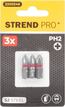 Bit STREND PRO, PH 02, bal. 3 ks