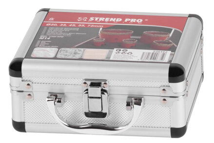 Sada vyrezavac STREND PRO DCB11S, 20-35-45-55-72 mm, diamant