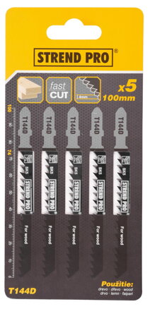 List STREND PRO T144D 100 mm, 6z, drevo, bal. 5 ks