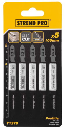List STREND PRO T127D 100 mm, 8z, kov, bal. 5 ks