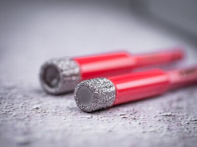 Sada vyrezávačov Strend Pro Premium, 6-8-10-12 mm, HEX, 6 mm vrták do skla, diamant, korunky, professional Sada vyrezávačov Strend Pro Premium, 6-8-10-12 mm, HEX, 6 mm vrták do skla, diamant, korunky, professional
