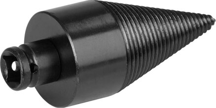 Tŕň Strend Pro, štiepací klin, kužeľ, 50 mm, 3x adaptér, na drevo Tŕň Strend Pro, štiepací klin, kužeľ, 50 mm, 3x adaptér, na drevo