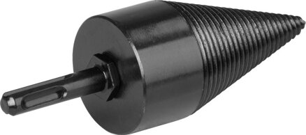 Tŕň Strend Pro, štiepací klin, kužeľ, 50 mm, 3x adaptér, na drevo Tŕň Strend Pro, štiepací klin, kužeľ, 50 mm, 3x adaptér, na drevo