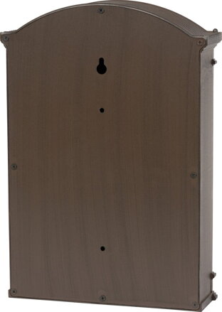 Schránka Edgar 315x95x445 mm, poštová, hnedá