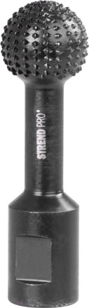 Rašpľa Strend Pro RSP41, na drevo, 30 mm, pre uhlovú brúsku, guľová, čierna Rašpľa Strend Pro RSP41, na drevo, 30 mm, pre uhlovú brúsku, guľová, čierna