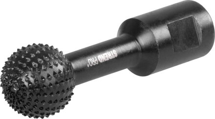 Rašpľa Strend Pro RSP41, na drevo, 30 mm, pre uhlovú brúsku, guľová, čierna Rašpľa Strend Pro RSP41, na drevo, 30 mm, pre uhlovú brúsku, guľová, čierna