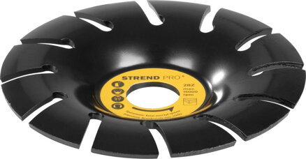 Kotúč Strend Pro, rašpľový, 125 mm, na drevo, do uhlovej brúsky