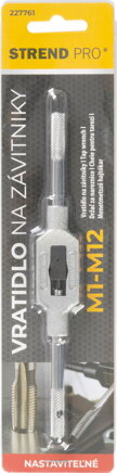 Vratidlo Strend Pro, na závitníky, nastaviteľné, M1-M12