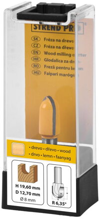 Freza do dreva Strend Pro YC1908, D25,40 H22,50 R12,70 S08 mm