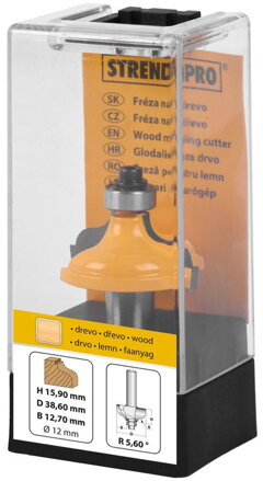 Freza do dreva Strend Pro YC4503, D32 H12.9  R3,96 B9.52 S08 mm