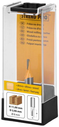 Freza do dreva Strend Pro YC0102, D3.96 H11.00 S6 mm