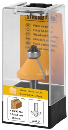 Freza do dreva Strend Pro YC0603, D35,50 H15,9 S08mm  45°