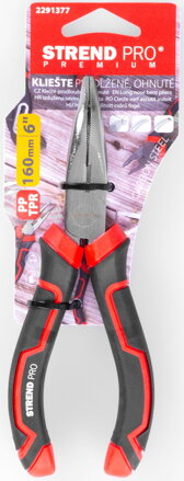 Kliešte Strend Pro Premium ComfortGrip DL413, 160 mm, so zahnutým nosom Kliešte Strend Pro Premium ComfortGrip DL413, 160 mm, so zahnutým nosom