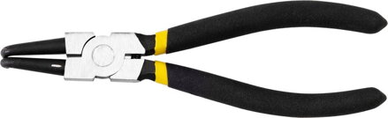 Klieste Strend Pro P0182B 180 mm, na hriadeľ, ohnuté