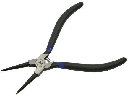 Klieste whirlpower® 15618-03 165 mm, na krúžky, vnútorné rovné, Cr-V