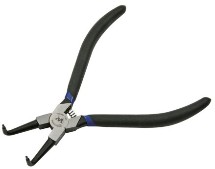 Klieste whirlpower® 15618-04 170 mm, na krúžky, vnútorné zahnuté, Cr-V