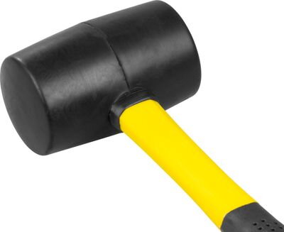 Kladivo Strend Pro HM211 340 g, gumové, BlackHead, kov/TPR