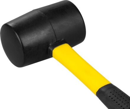 Kladivo Strend Pro HM211 450 g, gumové, BlackHead, kov/TPR