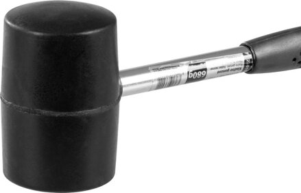 Kladivo Strend Pro HM213 0680 g, gumové, BlackHead, kov/TPR
