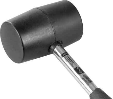 Kladivo Strend Pro HM213 0900 g, gumové, BlackHead, kov/TPR