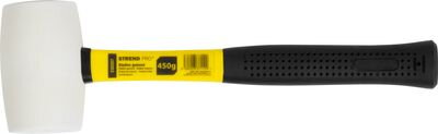Kladivo Strend Pro HM212 450 g, gumové, WhiteHead, kov/TPR