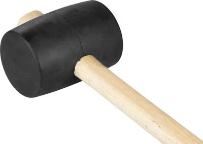 Kladivo Strend Pro 900 g, gumené, Blackhead, drevená rúčka