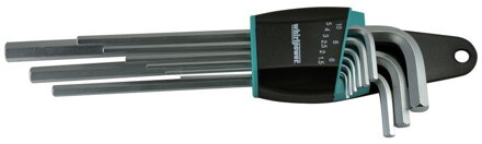 Sada kľúčov whirlpower® 158-0109, 9 dielna, Hex, ExtraLong
