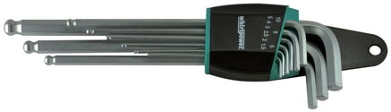Sada kľúčov whirlpower® 158-0109, 9 dielna, Hex, Ballpoint
