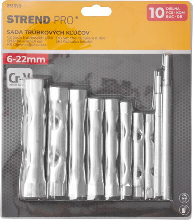 Sada kľúčov Strend Pro WT3008, 10 dielna, 6-22 mm