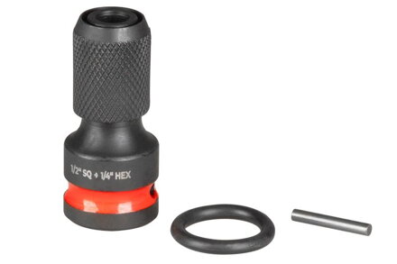 Adaptér Strend Pro Premium, rázový, Cr-Mo, z 1/2" na 1/4"