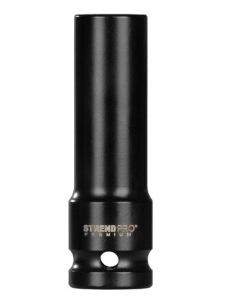 Nadstavec Strend Pro Premium, rázový, predĺžený, 1/2", 6-hran, CrMO, 13 mm