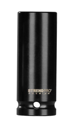 Nadstavec Strend Pro Premium, rázový, predĺžený, 1/2", 6-hran, CrMO, 21 mm