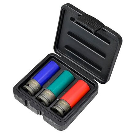 Sada hlavic whirlpower® 1274-0603, 3 dielna, 1/2", 17-19-21 mm