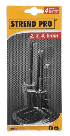 Sada nebožiecov Strend Pro, 2, 3, 4, 5mm