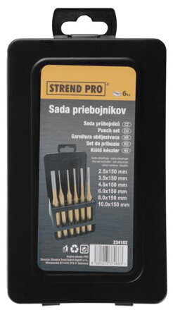 Sada priebojnik GP006D16, 6 dielna