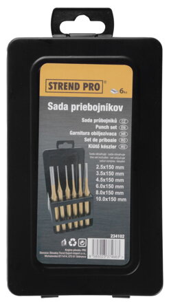 Sada priebojnik GP006D16, 6 dielna