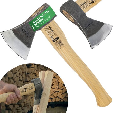 Sekera Sandblaster A613 0600 g, s násadou 360mm