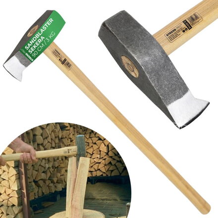 Sekera Sandblaster A6441 3000 g, s násadou 900mm, kalačka