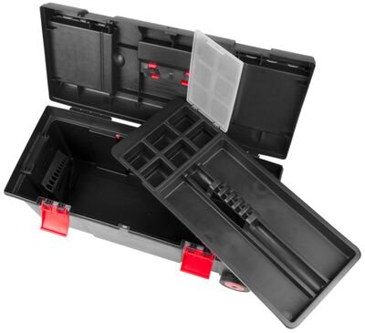Box HL3050, výsuvná rukoväť, na kolieskach, max. 15 kg