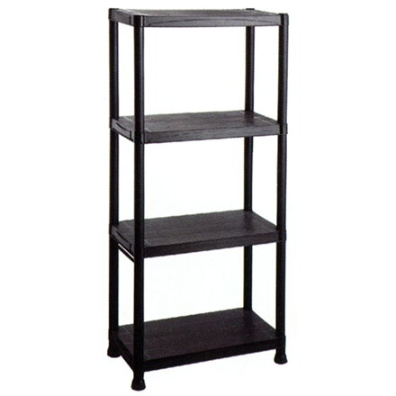 Regal Racks RA3071, 60x30x130 cm, plast, 4 police, max. 18 kg