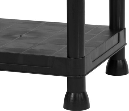 Regál Racks RA8030, plastový, 5 políc, 800x300 mm