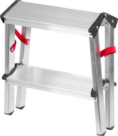 Schodiky Drabest DD2, 2x3, max. 125 kg, ALU, obojstranné