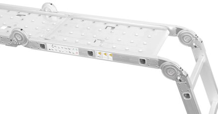 Rebrík s plošinou Strend Pro ML103 4x3, kĺbový, Alu, max. 150 kg Rebrík s plošinou Strend Pro ML103 4x3, kĺbový, Alu, max. 150 kg
