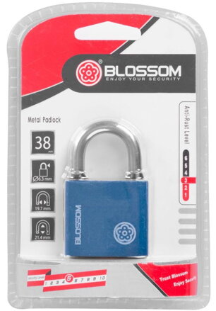 Zamok Blossom BC29 38 mm, visiaci, Unique