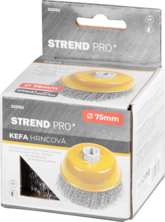 Kefa Strend Pro CCB-501, 075 mm, hrncová, vlnitá, M14x2, drot 0,3mm