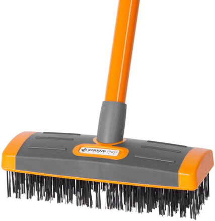 Kefa Strend Pro, na dlažbu, 4 dielna sada, s teleskop. násadou, odstraňovač buriny, kefa 3x10 cm a 6x19 cm