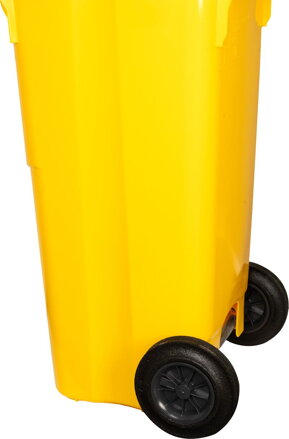 Nadoba MGB 120 lit, plast, žltá 1018, HDPE