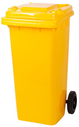 Nadoba Strend Pro GB2, 120 lit, žltá, popolnica na odpad