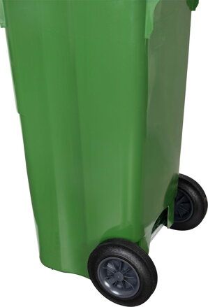 Nadoba MGB 120 lit, plast, zelená, HDPE, na odpad